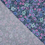 Baumwollstoff „Wilder Garten“ Blau - Ribes y Casals