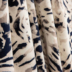 Satin Duchesse Animal Print Gebrochenes Weiß - Ribes y Casals