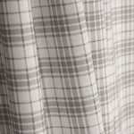 Bettlaken aus 100 % Baumwolle, beige mit Karos, 200 Fadenzahl - Ribes y Casals