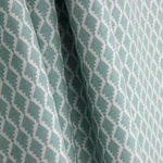 Bettlaken aus 100 % Baumwolle, Rautenmuster, Wassergrün, 200 Fadenzahl - Ribes y Casals