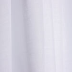 Etamin Plain Sheer Vorhang Weiß Feuerhemmend - Ribes y Casals