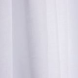 Etamin Plain Sheer Vorhang Weiß Feuerhemmend - Ribes y Casals