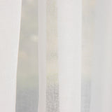 Etamin Plain Sheer Vorhang Naturweiß Feuerhemmend - Ribes y Casals