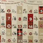 Baumwollstoff-Adventskalender, wendbar - Ribes y Casals