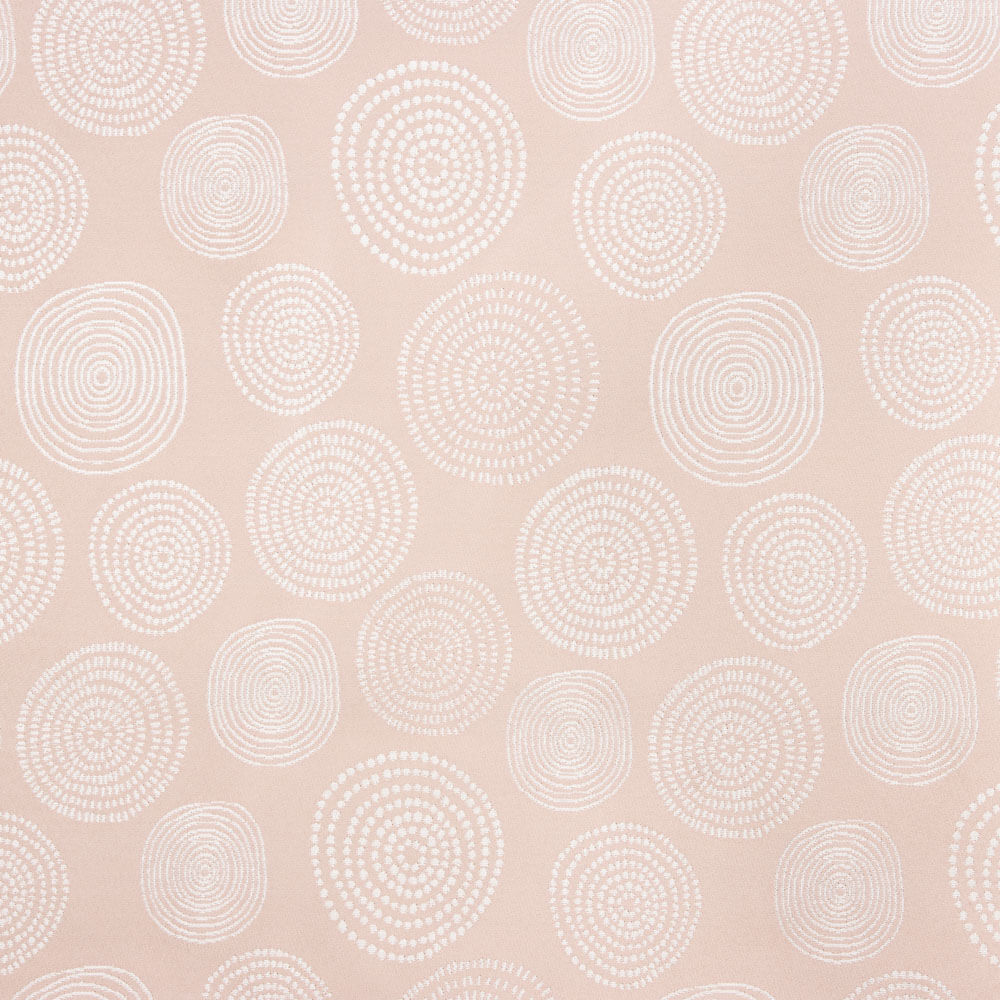 Jacquard-Wandteppich Rosa Kreise - Ribes y Casals