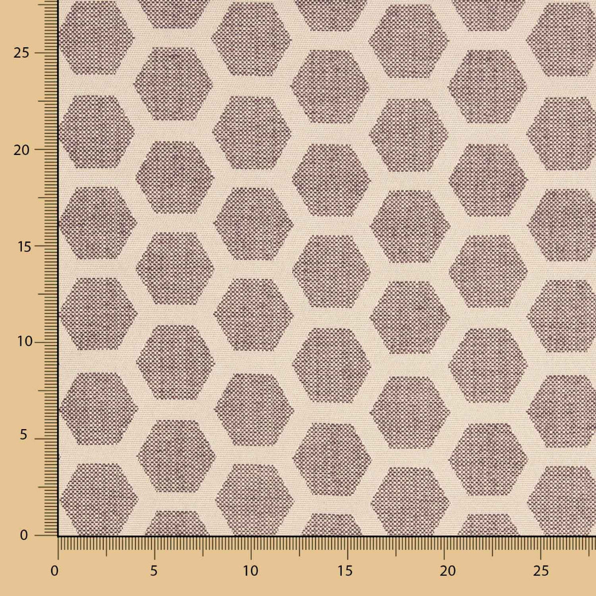 Polstermöbel Jacquard Hexa Bordeaux - Ribes y Casals