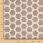 Polstermöbel Jacquard Hexa Bordeaux - Ribes y Casals