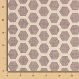 Polstermöbel Jacquard Hexa Bordeaux - Ribes y Casals