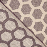 Polstermöbel Jacquard Hexa Bordeaux - Ribes y Casals