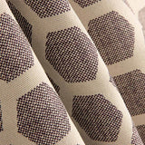 Polstermöbel Jacquard Hexa Bordeaux - Ribes y Casals