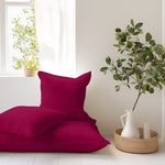 Samtpolsterung Glatt schmutzabweisend Samt Maroon - Ribes y Casals