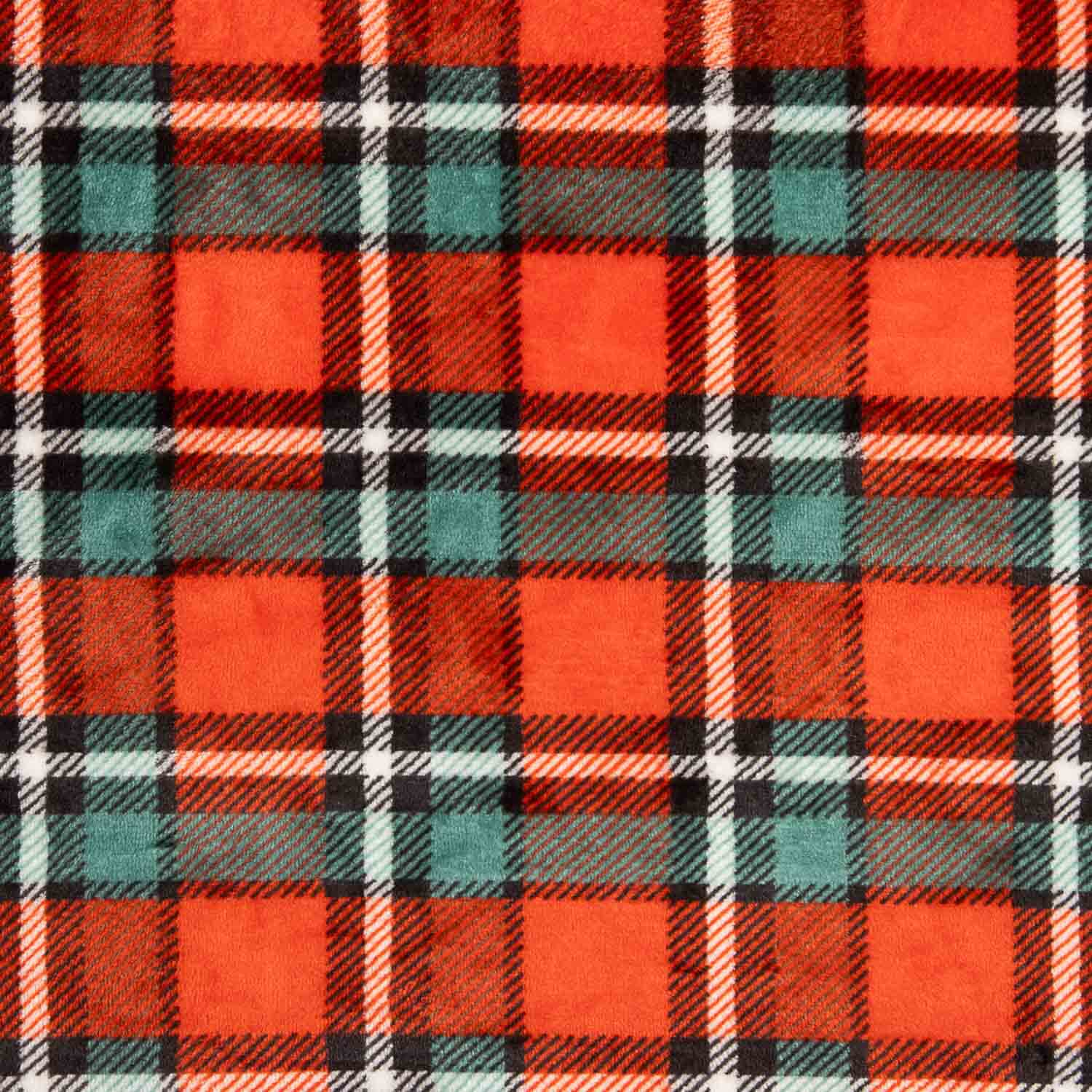 Minky Soft Plaid Weihnachten - Ribes y Casals