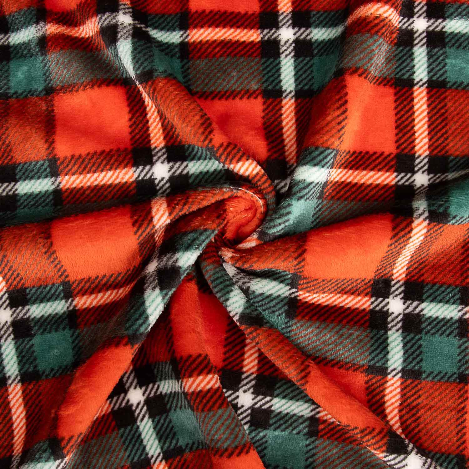 Minky Soft Plaid Weihnachten - Ribes y Casals