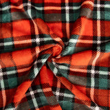 Minky Soft Plaid Weihnachten - Ribes y Casals