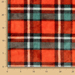 Minky Soft Plaid Weihnachten - Ribes y Casals