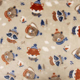 Kuschelfleece mit Waldtier-Motiv - Ribes y Casals