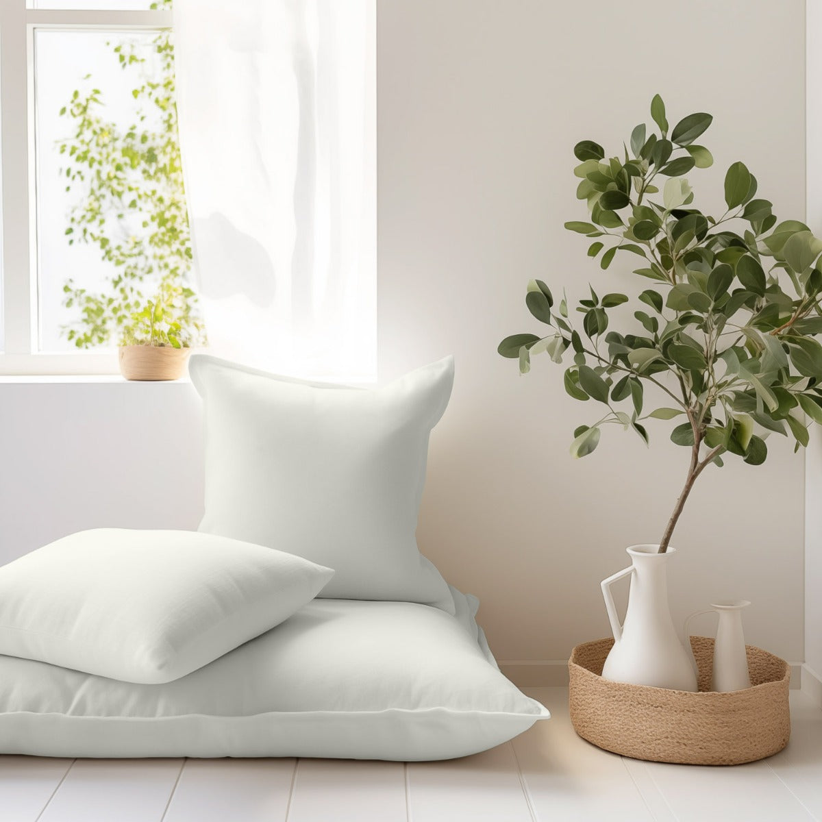 Dickes Leinen 310cm Naturweiß - Ribes y Casals