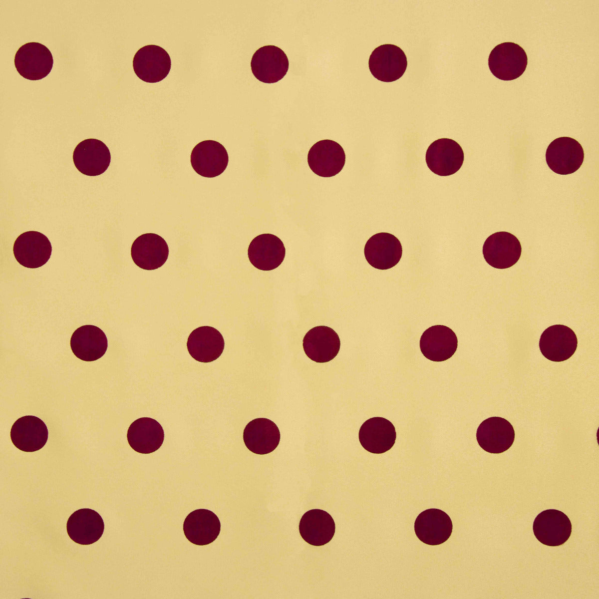 Fama Kamel Polka Dot beflockt Granat 30mm - Ribes y Casals