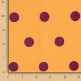 Fama Orange Beflockt Beflockt Lila 30mm - Ribes y Casals