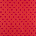 Fama Rot Fuchsia Beflockte Polka Dot Fame 20mm - Ribes y Casals
