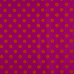 Fama Beflockte Orange Mondorchidee 20mm - Ribes y Casals
