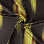 Bedruckter Satin Temuco Gelb - Ribes y Casals