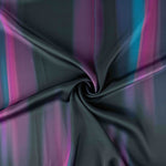 Bedruckter Satin Temuco Violett - Ribes y Casals