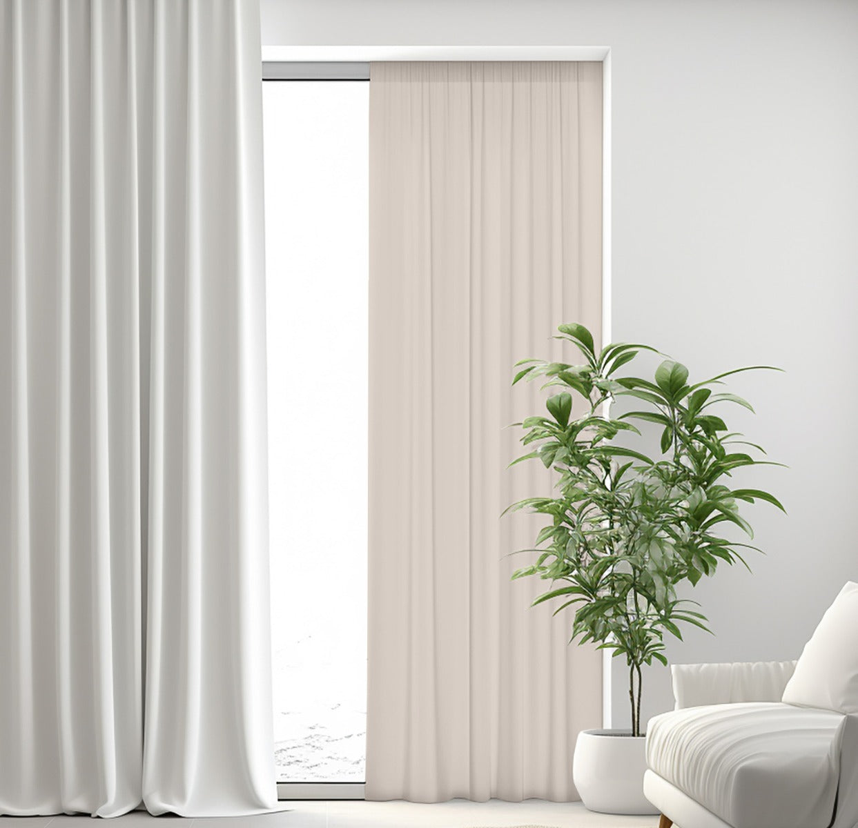 Leinen Gaze 310cm Rustic Farbe - Ribes y Casals