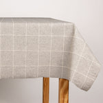 Tischdecke Harzbeschichtet Fleckenbeständige Tischdecke Lewis Gray - Ribes y Casals