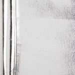 Restposten Velours-Strickstoff mit Metallic-Laminierung in Silber – verschiedene Maße x Breite 150 cm - Ribes y Casals
