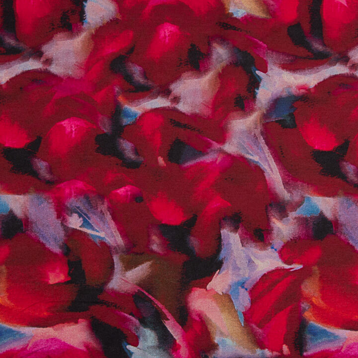 Punto Roma mit Aquarell-Print in Bougainvillea - Ribes y Casals