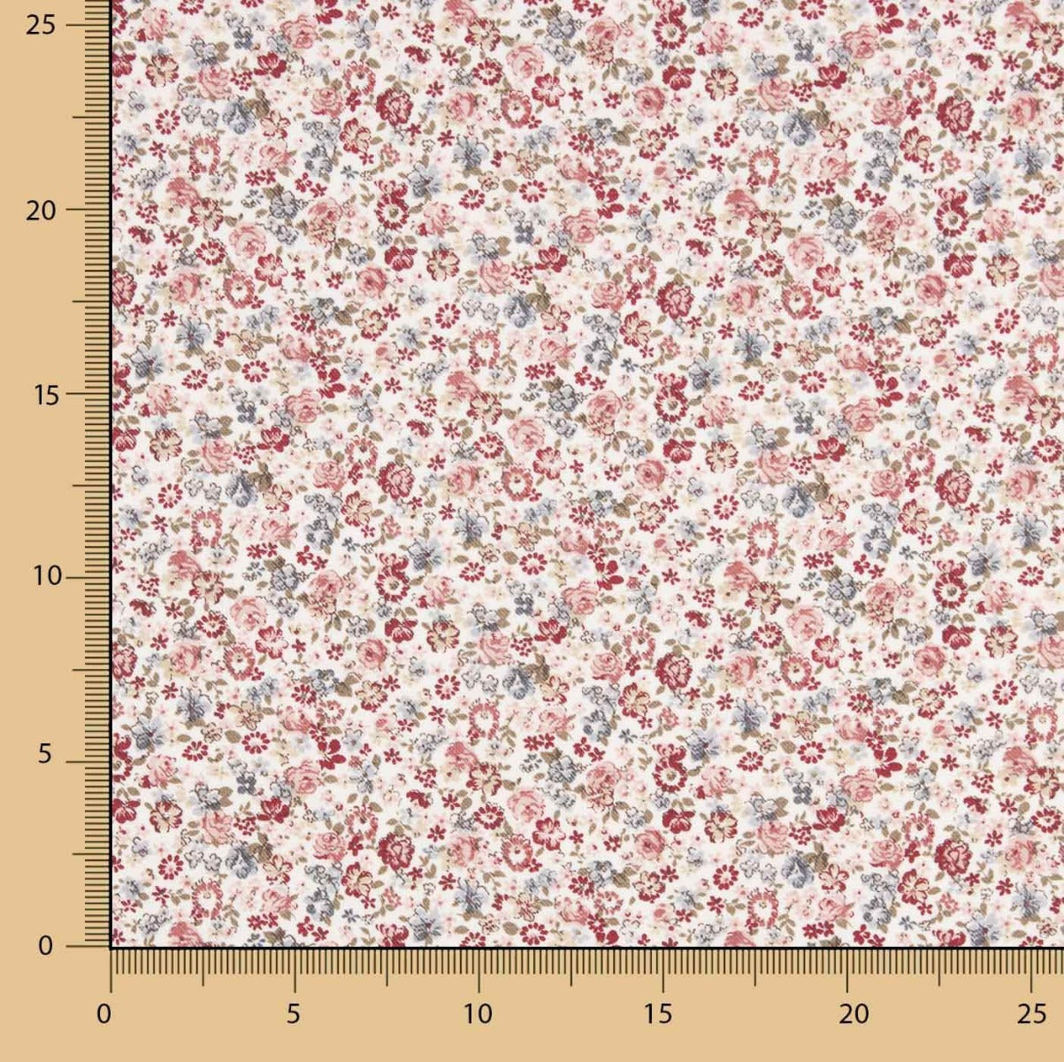 Viyela Cotton Cotton Flower Remix Rosa - Ribes y Casals