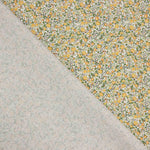 Mini Garden Senf Baumwolle Popeline Stoff 130 x 150 cm - Ribes y Casals
