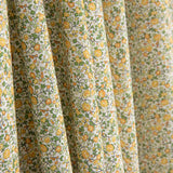 Mini Garden Senf Baumwolle Popeline Stoff 130 x 150 cm - Ribes y Casals