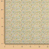 Mini Garden Senf Baumwolle Popeline Stoff 130 x 150 cm - Ribes y Casals