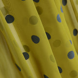 Ölbeflockter Polka Dot Chiffon - Ribes y Casals