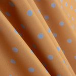 Flamenco bedruckte Popeline mit Polka Dots 7mm Blau - Ribes y Casals