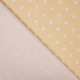 Flamenco bedruckte Popeline mit Polka Dots 7mm Rosa - Ribes y Casals