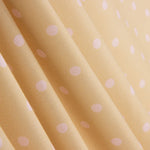 Flamenco bedruckte Popeline mit Polka Dots 7mm Rosa - Ribes y Casals