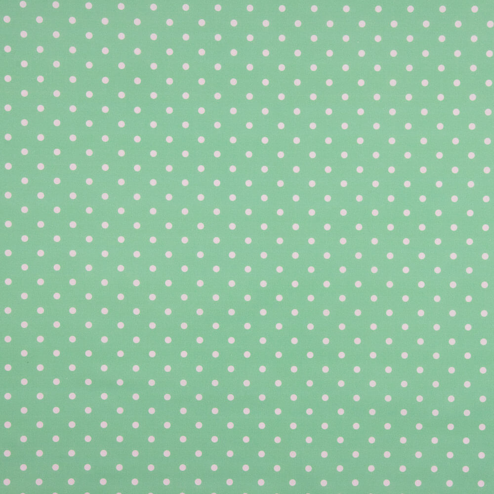 Flamenco bedruckte Popeline mit Polka Dots 7mm Hellrosa - Ribes y Casals