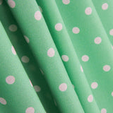 Flamenco bedruckte Popeline mit Polka Dots 7mm Hellrosa - Ribes y Casals