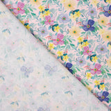 Flamenca Bedruckte Popeline Flor Hawa Rosa - Ribes y Casals