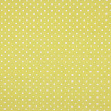 Flamenco bedruckte Popeline mit Polka Dots 7mm Ecru-Öl - Ribes y Casals