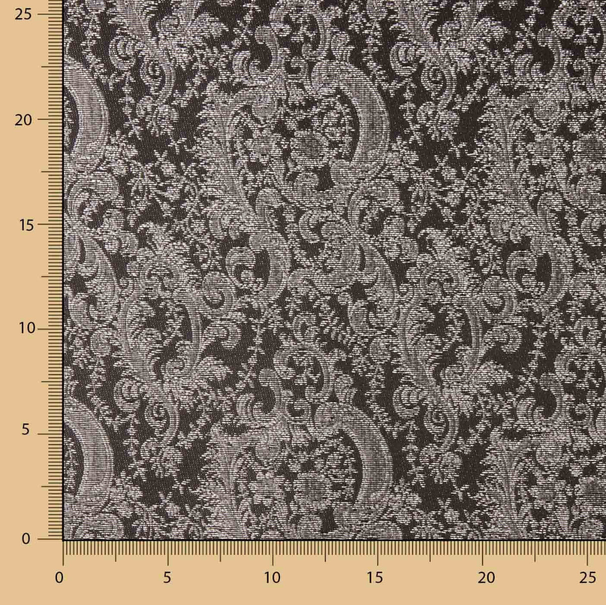 Brokat Lurex Silber - Ribes y Casals