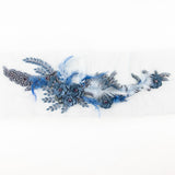 Blaue Milena Wandleuchte mit Strasssteinen - Ribes y Casals