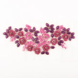 Paola Fuchsia Strass Wandleuchte - Ribes y Casals