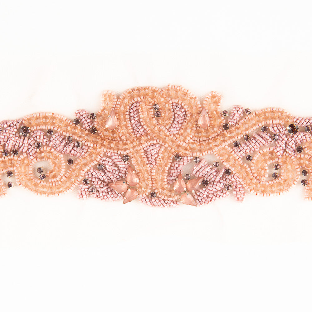 Margot Rosa Strass Wandleuchte - Ribes y Casals