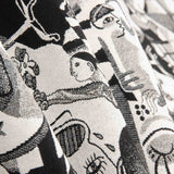 Gobelin Monochrome Abstrakte Kunst - Ribes y Casals