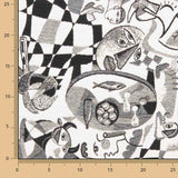 Gobelin Monochrome Abstrakte Kunst - Ribes y Casals
