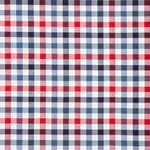 Inka Plaid Segeltuch Blau - Rot - Ribes y Casals